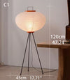 Paper Floor Lamps, Rice Paper High Lamp, Classic Floor Lamp For Living Room and Bedroom, Art Decor Standing lamp Simple Warm and Natural Atmosphere