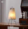 Paper Floor Lamps, Rice Paper High Lamp, Classic Floor Lamp For Living Room and Bedroom, Art Decor Standing lamp Simple Warm and Natural Atmosphere