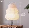 Paper Floor Lamps, Rice Paper High Lamp, Classic Floor Lamp For Living Room and Bedroom, Art Decor Standing lamp Simple Warm and Natural Atmosphere