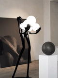 Post-modern Standing Lamp Art Design Glass Ball Floor Lamp For Living Room Hallway Study