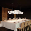 Caterpillar Chandelier Twist Hanging Pendant Light Suspension Lamp For Kitchen Dining Table