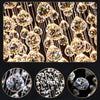 Large Long Ceiling Chandelier Luxury Spiral Crystal Flush Mount Lighting Fixture Stairwell Loft Entrance