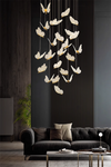 Acrylic Butterfly Chandeliers Modern Butterflies Ladder Lights Pendant Lights Staircase Living Room Dining room