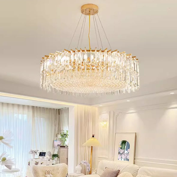 Crystal Pendant Light Luxury Home Applicance Decoration Chandelier Kitchen Island Bedroom Living Room