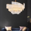 Luxury Crystal Pendant Lights Modern Decoration Chandelier Kitchen Living Dining Hotel Loft Lamp