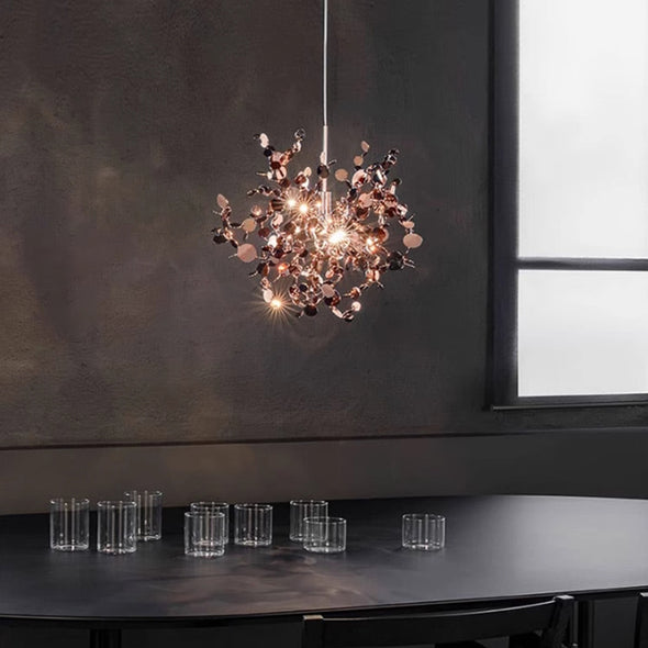 Contemporary Mutil Petal Pendant light Luxury Chandelier Decoration for Kitchen Island Dining Room Ceiling Light