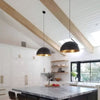 Industrial Vintage Farmhouse Black Pendant Light Fixtures for Kitchen Island Dining Room Hallway Foyer