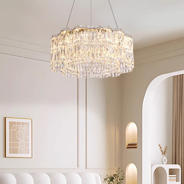 Artist Crystal Ceiling Chandelier Luxury Home Decoration Pendant Kitchen Bar Bedroom Living Dining Room Light Fixture Lamp