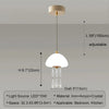 Crystal Jellyfish Chandelier Long Ceiling Pendant Light Hanging Lamp Home Decor For Kitchen Loft