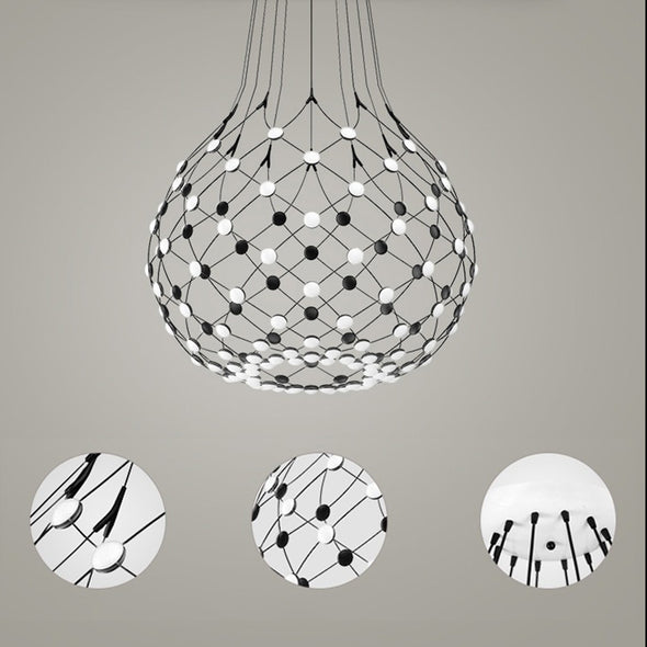 Post-modern Strap Chandelier Line Outlined Design Home Decor Pendant Light For Dining Room Living Room Bedroom