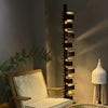 Novelty Floor Lamp Solid Wood Finish Standing Light Home Decor For Living Room Bedroom