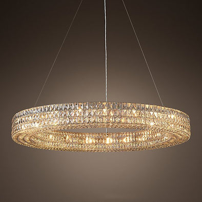 Luxury Crystal Chandelier Decor for Living Room Kichen Island Lights Fixture SL029