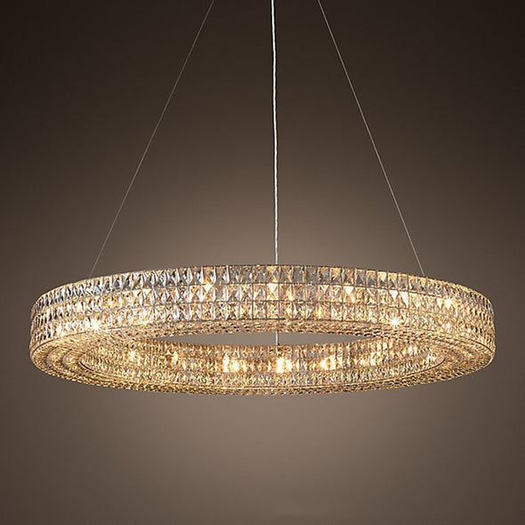 Luxury Crystal Chandelier Decor for Living Room Kichen Island Lights Fixture SL029