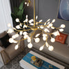 Modern Firefly Chandelier Pendant Lights Decor For Kitchen Island Living Dining Room