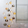 Contemporary Multi Glass Pendant Chandelier For Kitchen Modern Dining Room Light Fixtures - Dandelion LightingContemporary Multi Glass Pendant Chandelier For Kitchen Modern Dining Room Light FixturesContemporary Multi Glass Pendant Chandelier For Kitchen Modern Dining Room Light Fixtures