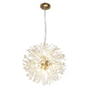 Globe Chandelier Light With Crystal For Dining Room Bedroom - Dandelion LightingGlobe Chandelier Light With Crystal For Dining Room BedroomGlobe Chandelier Light With Crystal For Dining Room Bedroom