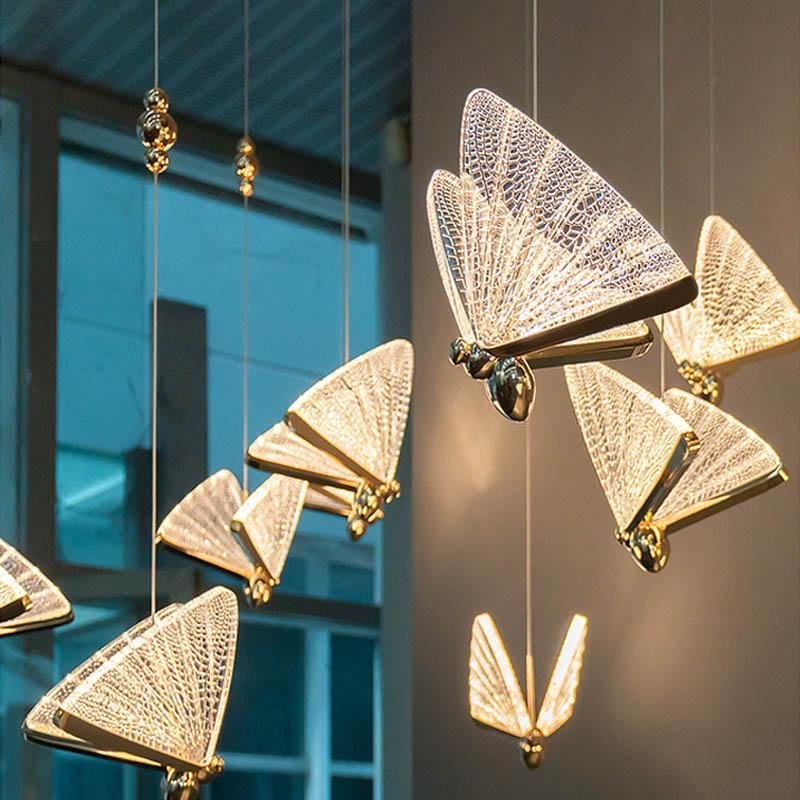 Modern Art Chandelier Light For Living Room Bedroom Foyer –