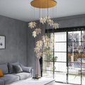 Modern Acrylic Long Chandelier Multi Light Commercial Chandeliers For Stair Living Room - Dandelion LightingModern Acrylic Long Chandelier Multi Light Commercial Chandeliers For Stair Living RoomModern Acrylic Long Chandelier Multi Light Commercial Chandeliers For Stair Living Room